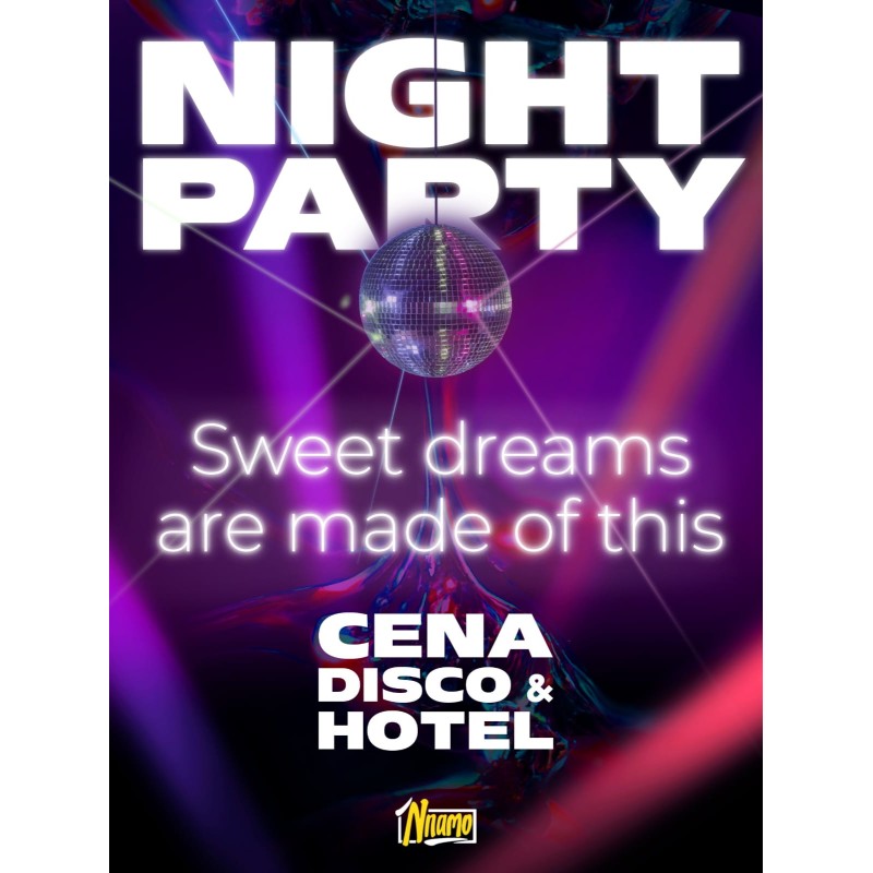 ANTI-SANVALENTINO: il Dinner Show senza pensieri con Disco e Hotel